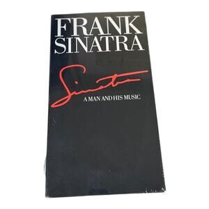 NWT Sealed 1990 Frank Sinatra A Man & His Music VHS